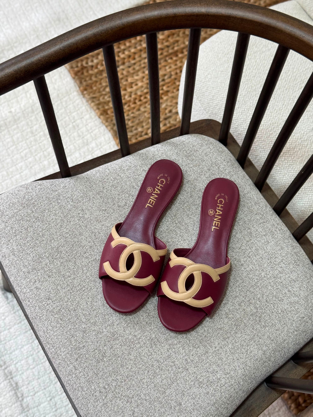 Chanel slippers