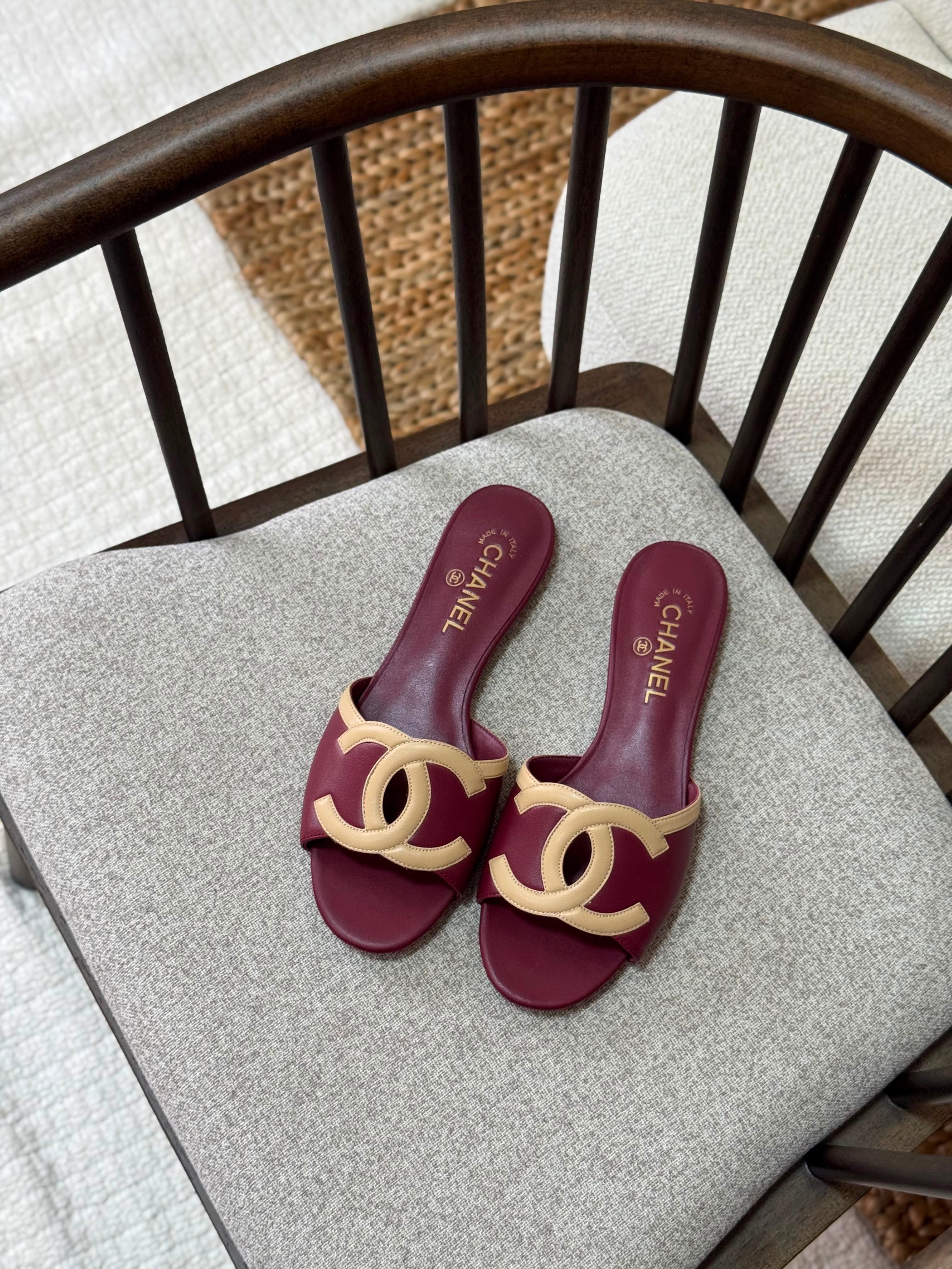 Chanel slippers