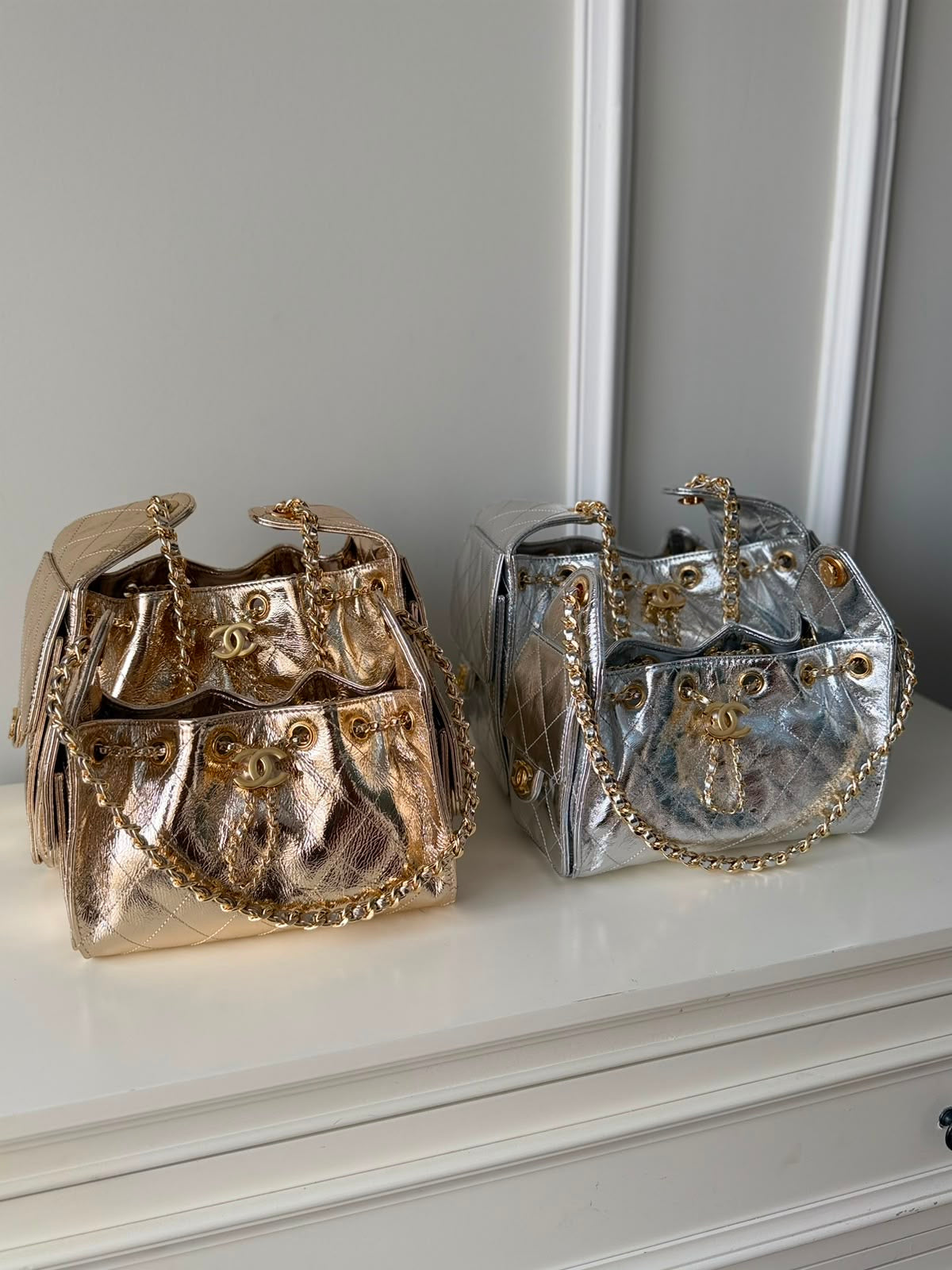 Chanel bag lady