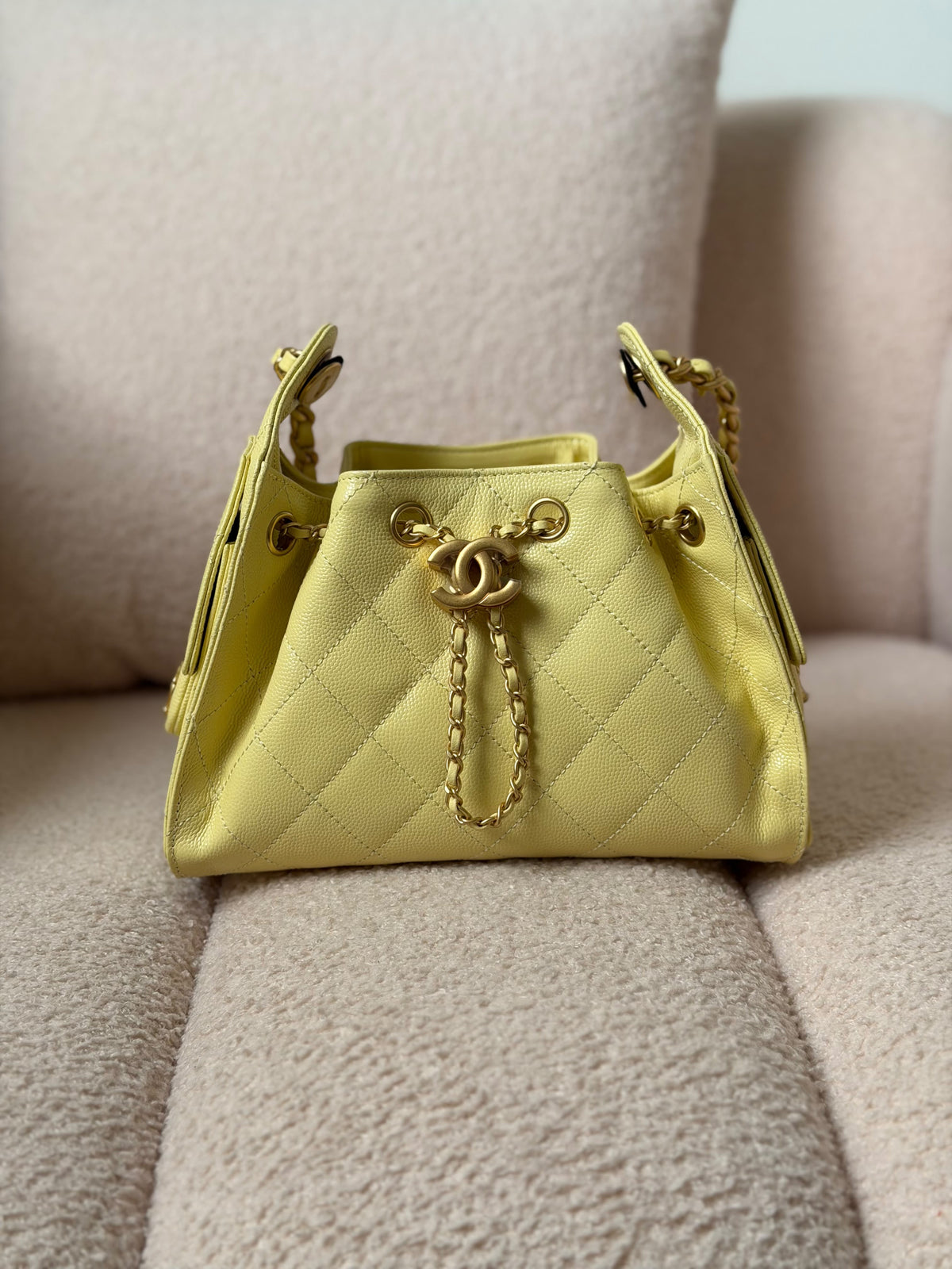 Chanel bag lady