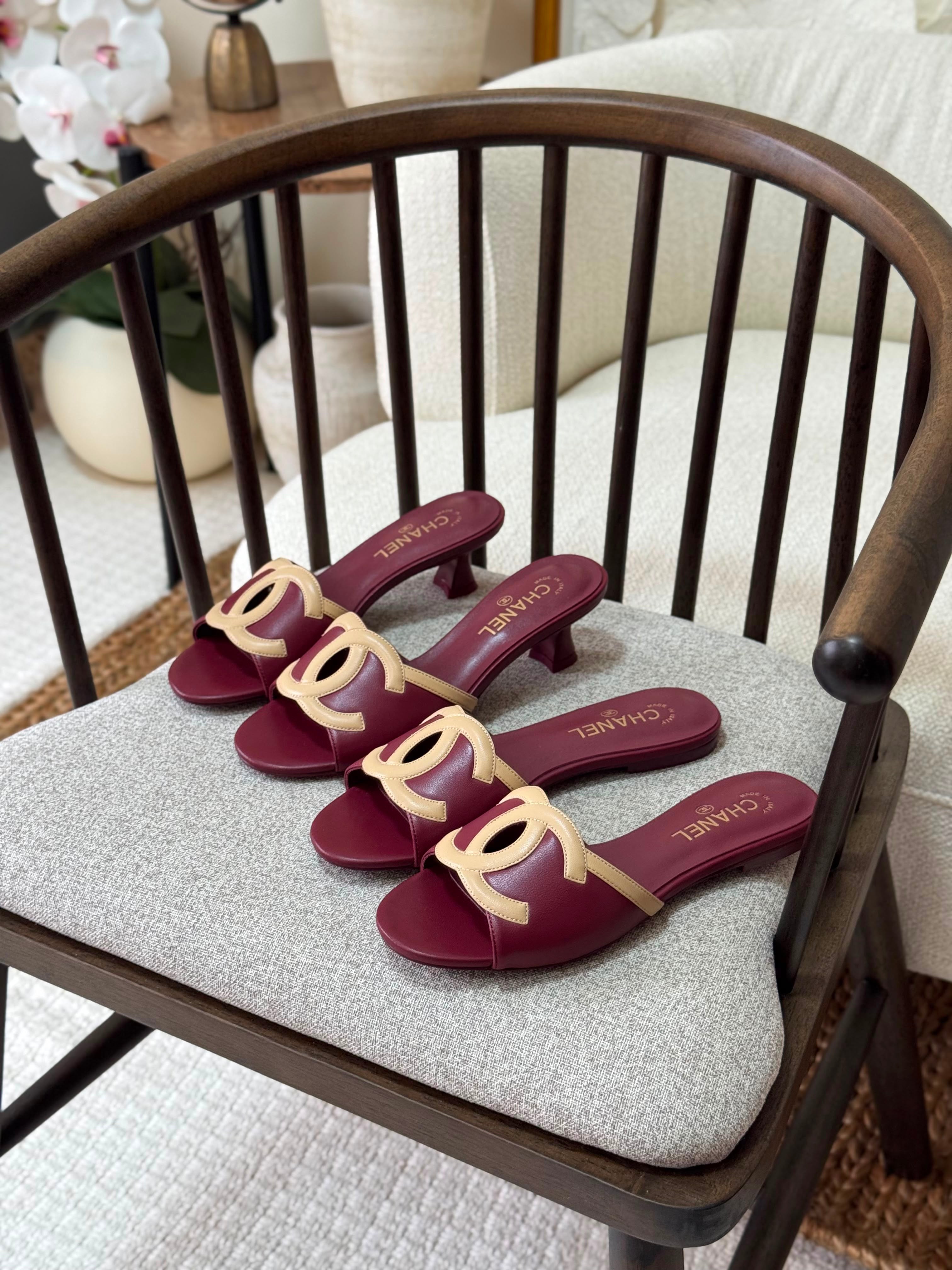 Chanel slippers