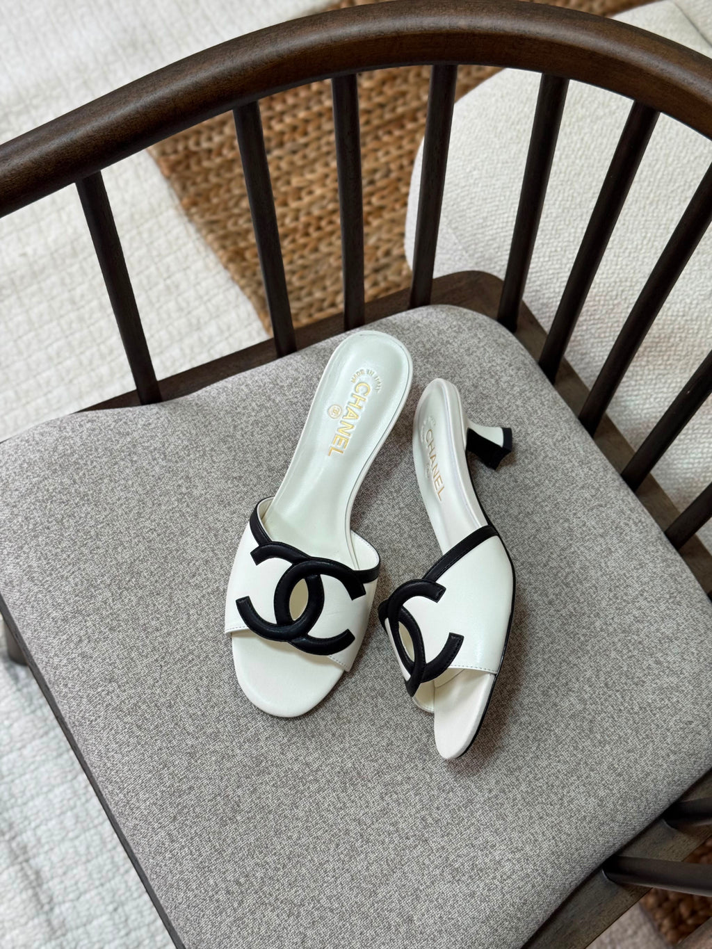 Chanel slippers