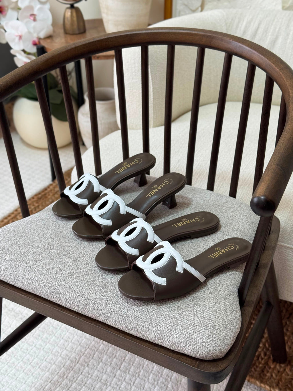 Chanel slippers