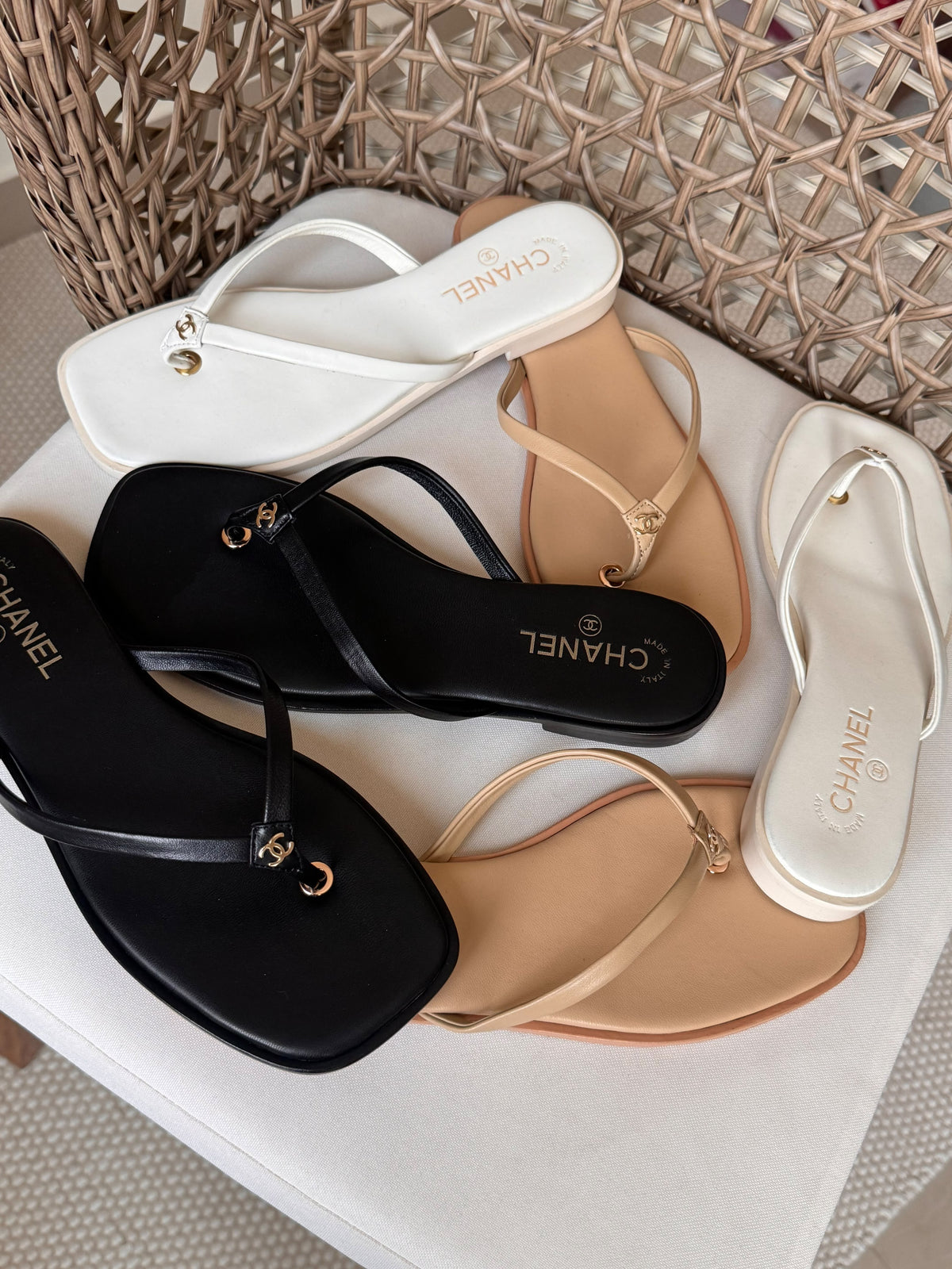 Chanel slippers