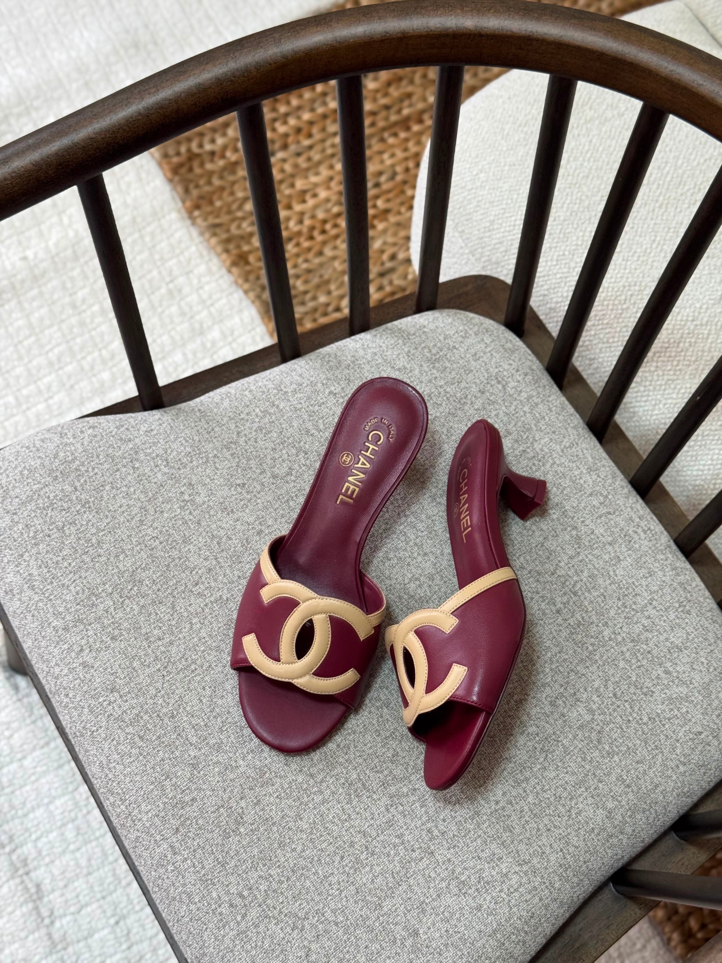 Chanel slippers