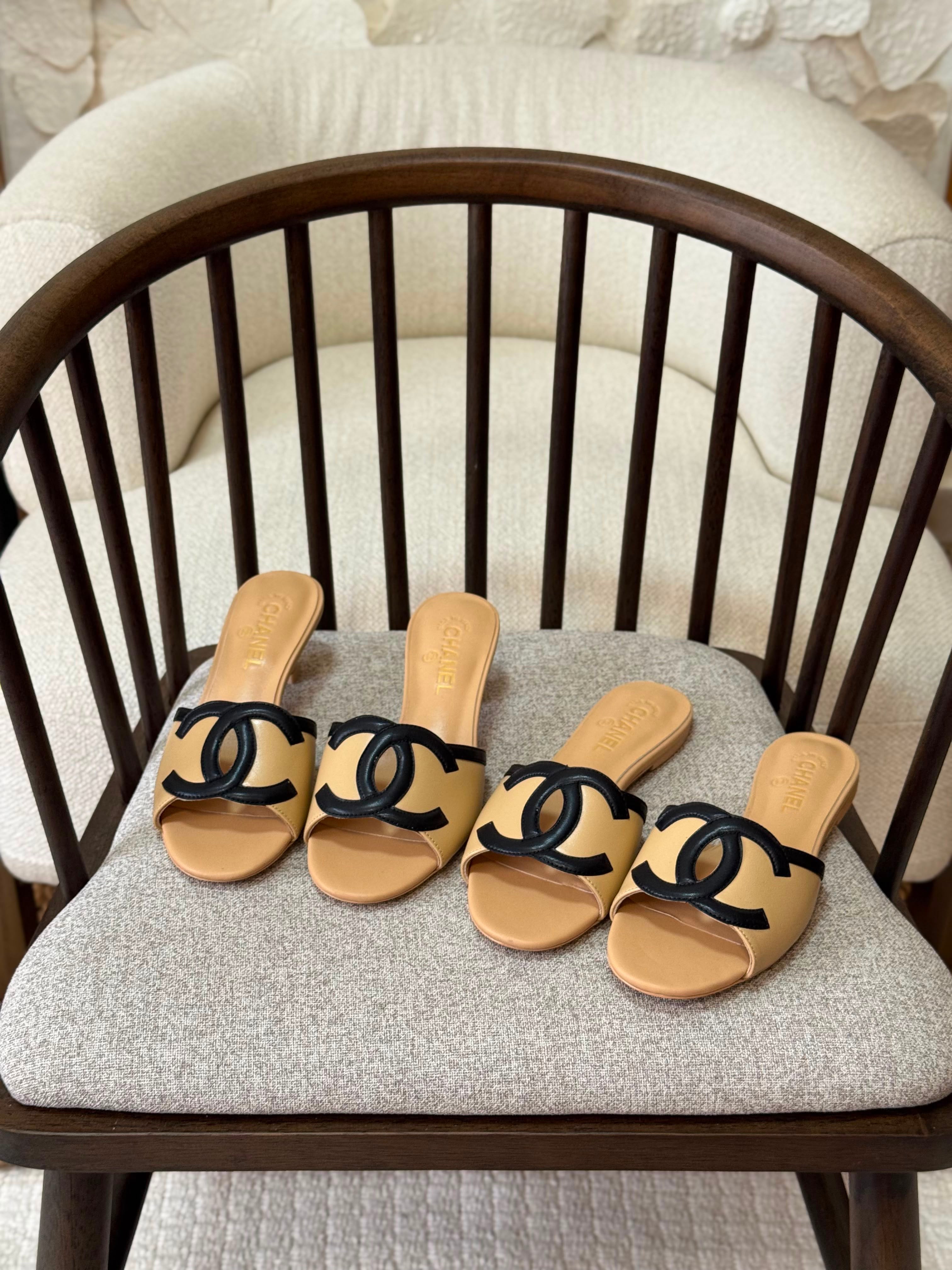 Chanel slippers