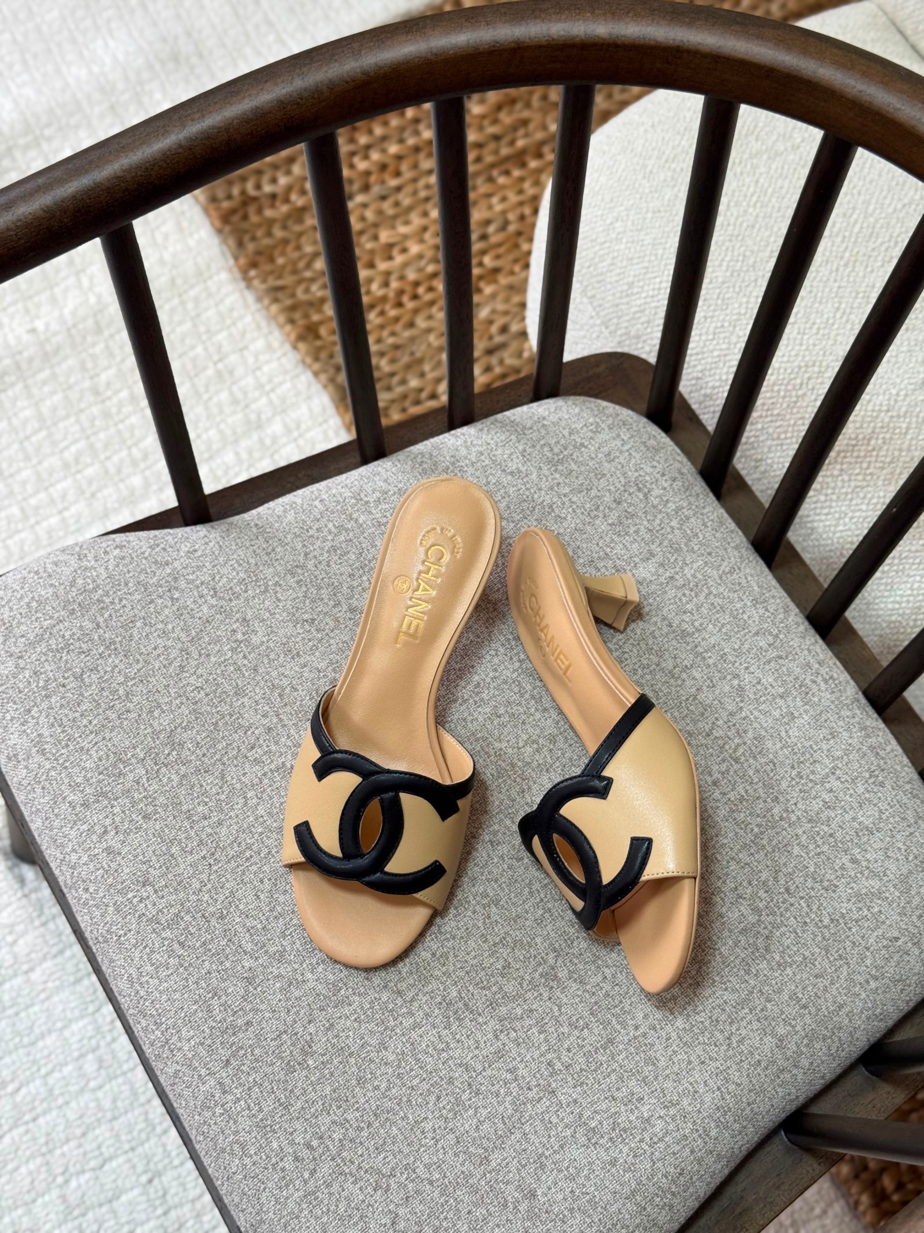 Chanel slippers