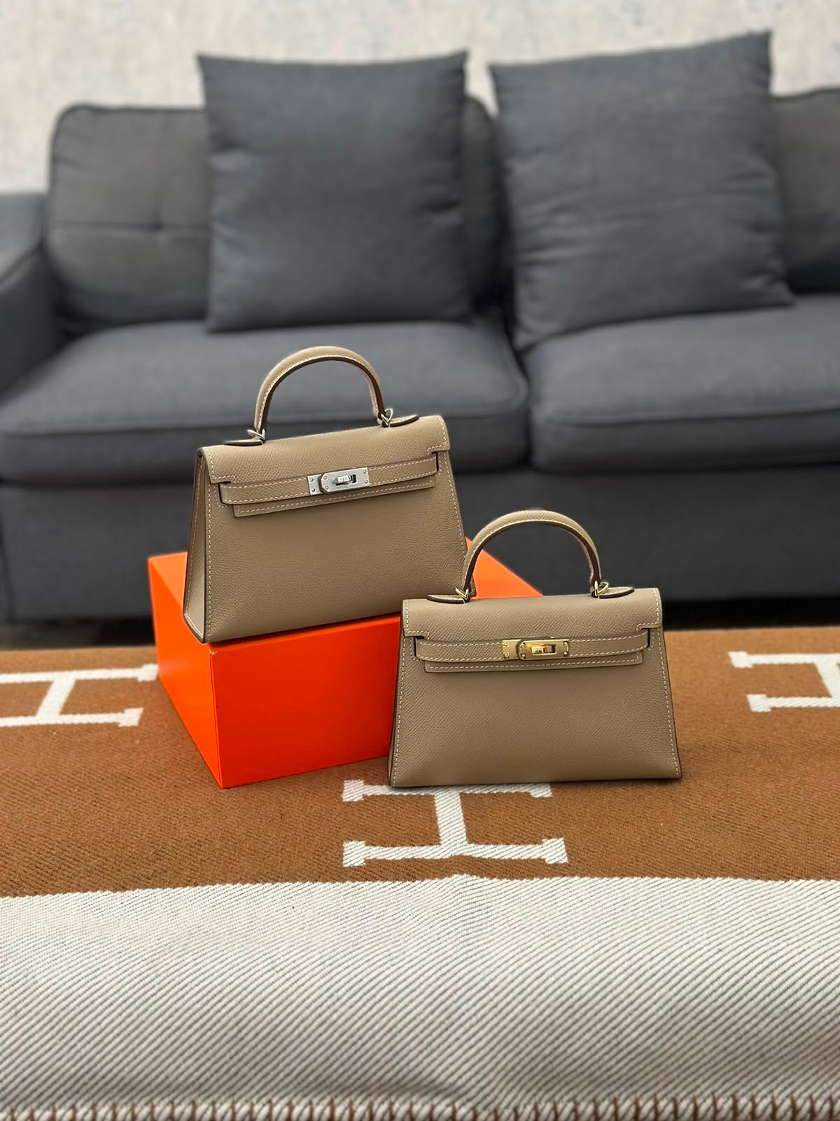 Hermes mini Kelly bag