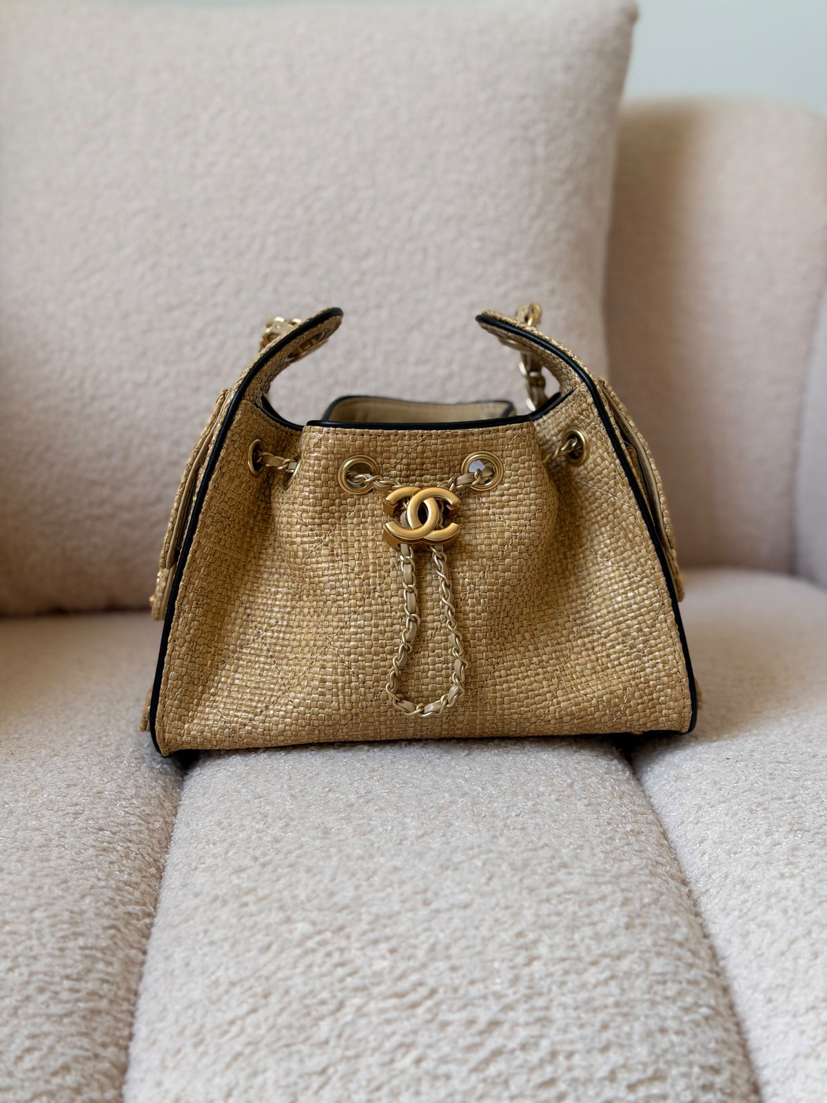 Chanel bag lady