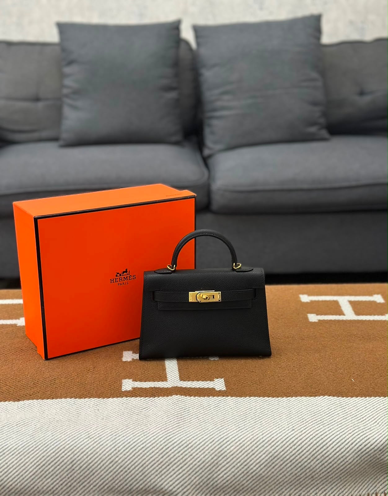 Hermes mini Kelly bag
