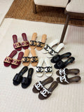 Chanel slippers