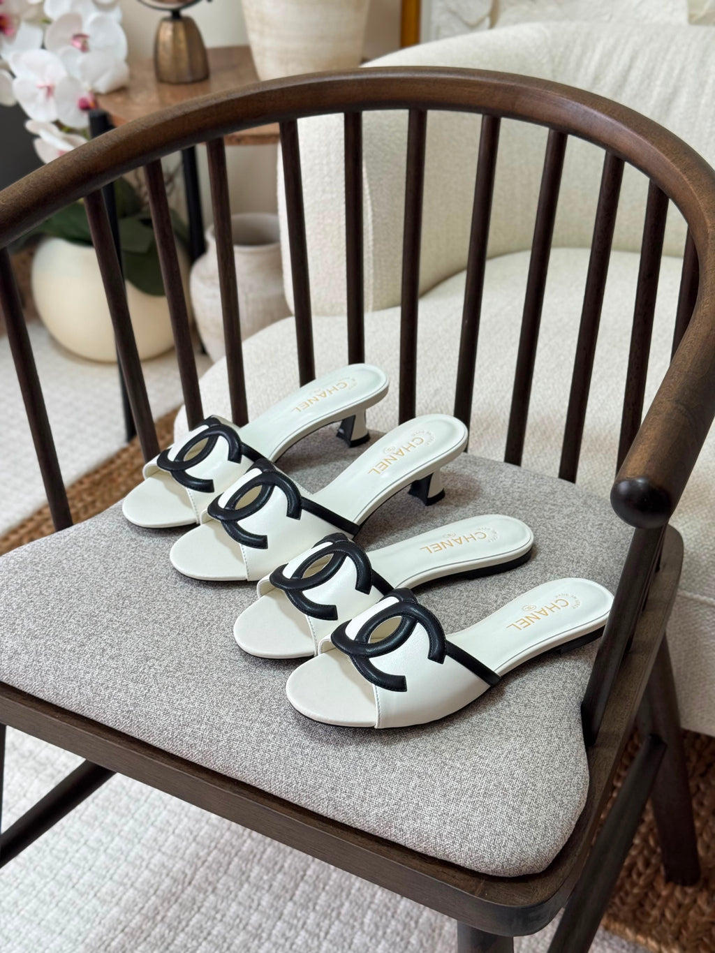 Chanel slippers