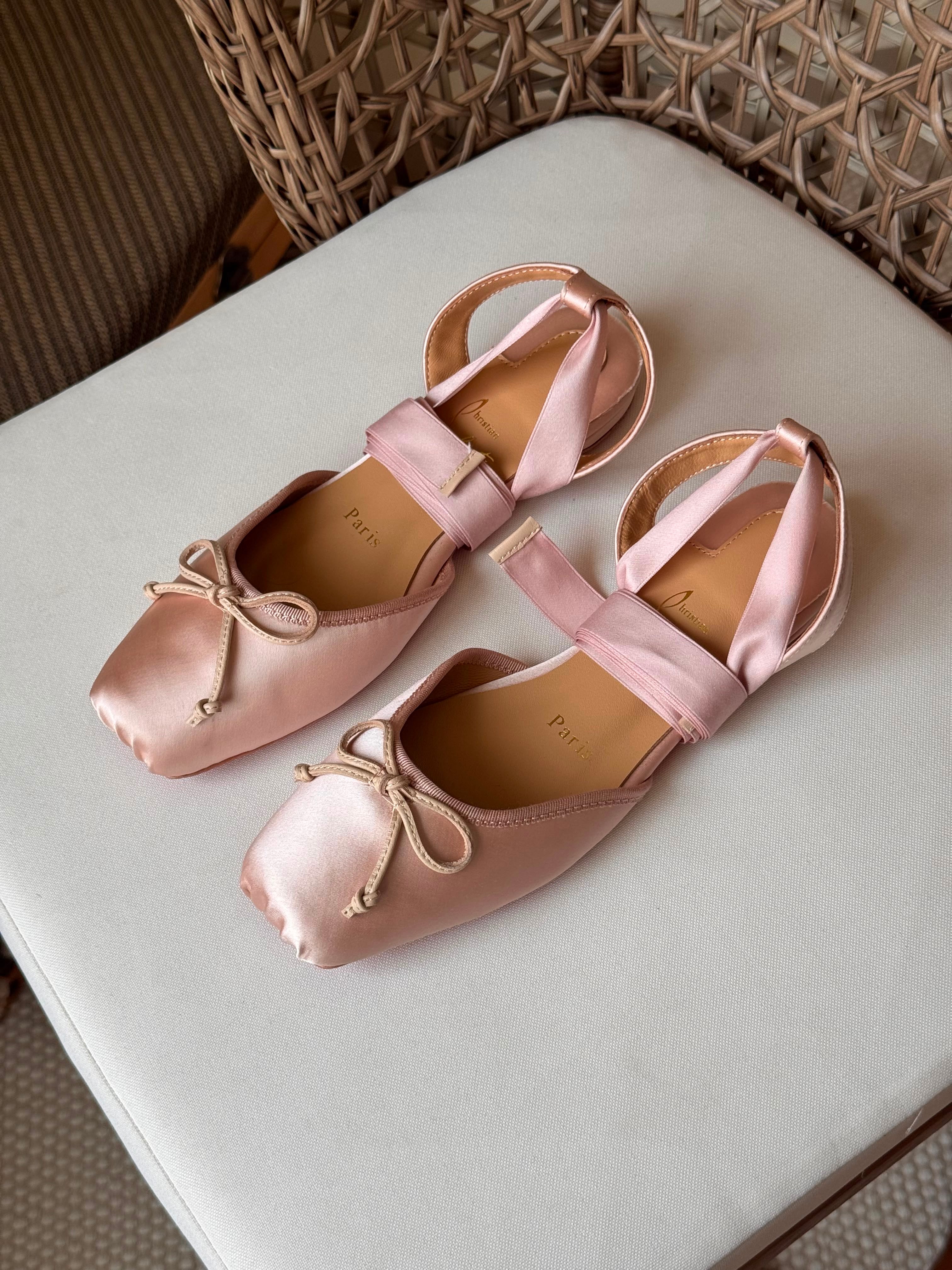 Ballerina  🩰 shoes lady 🤍￼