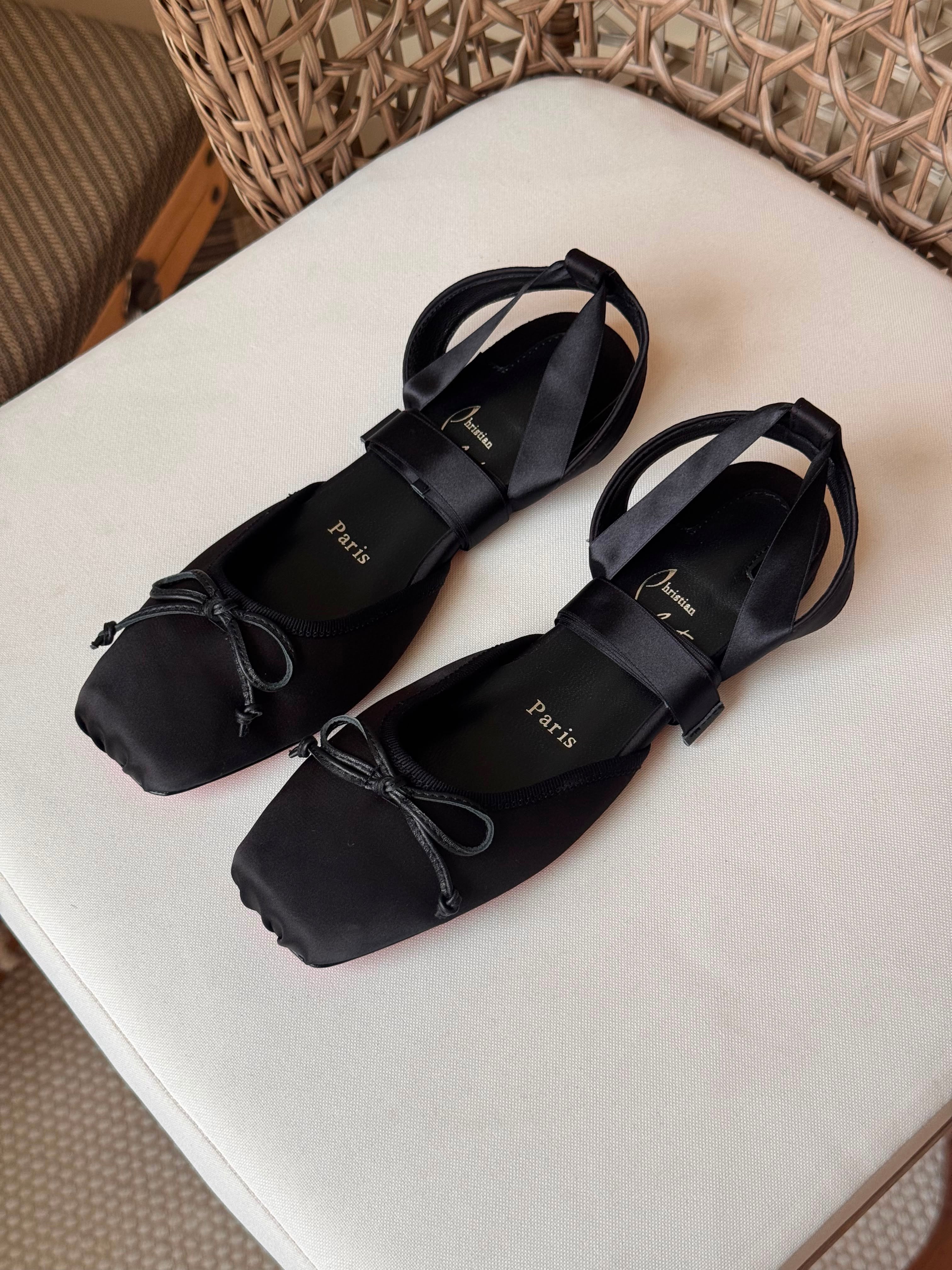 Ballerina  🩰 shoes lady 🤍￼