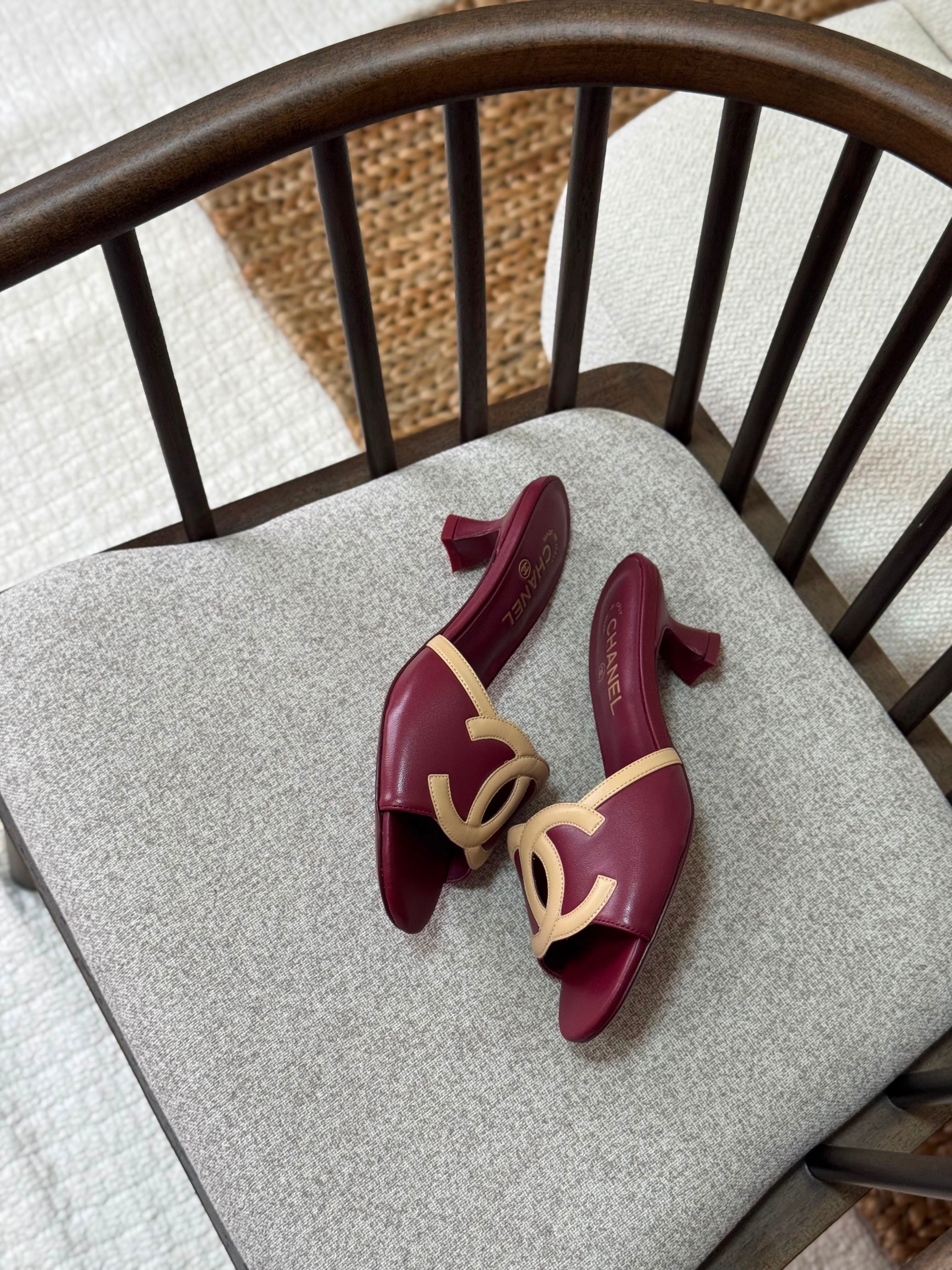 Chanel slippers