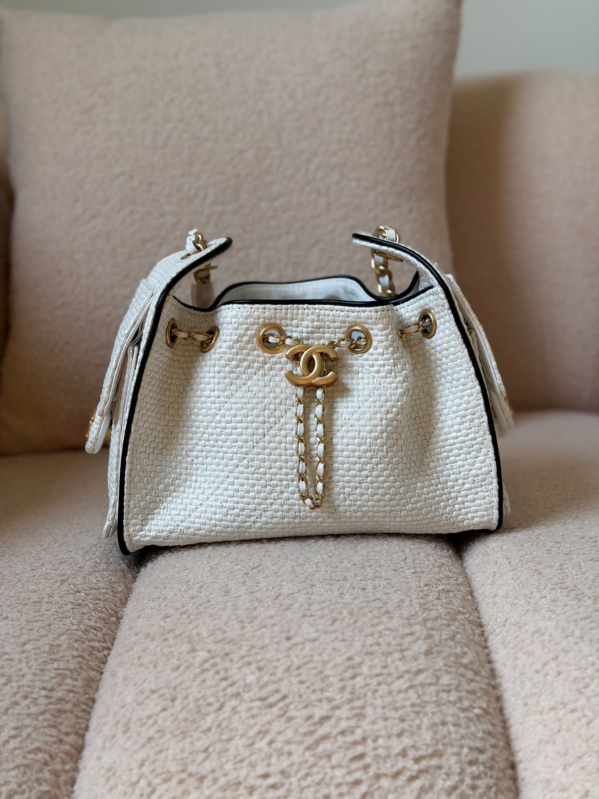 Chanel bag lady