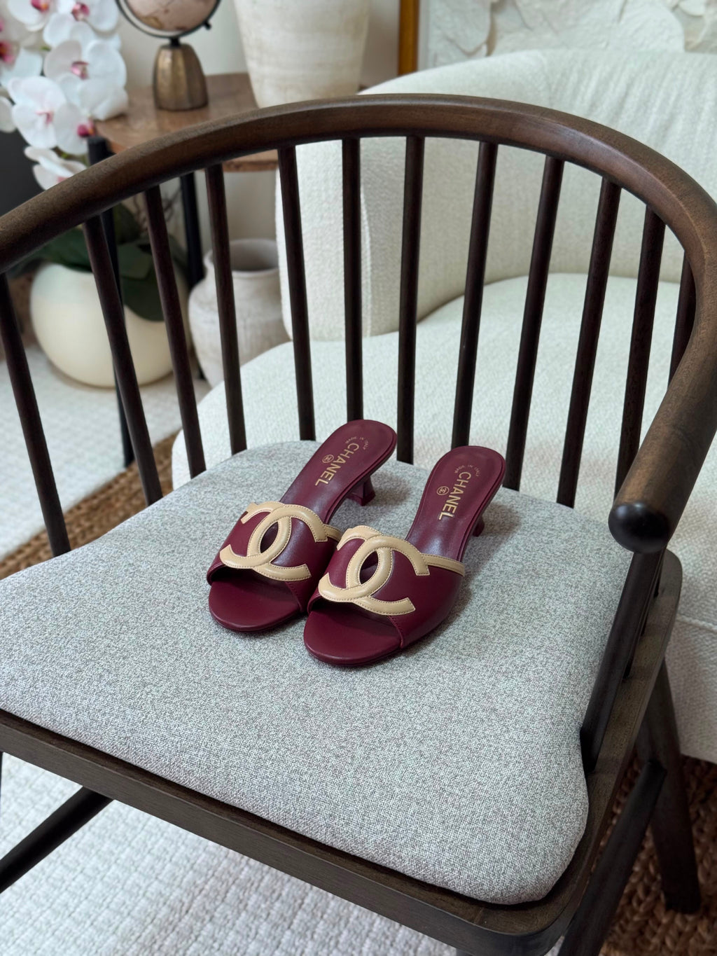 Chanel slippers