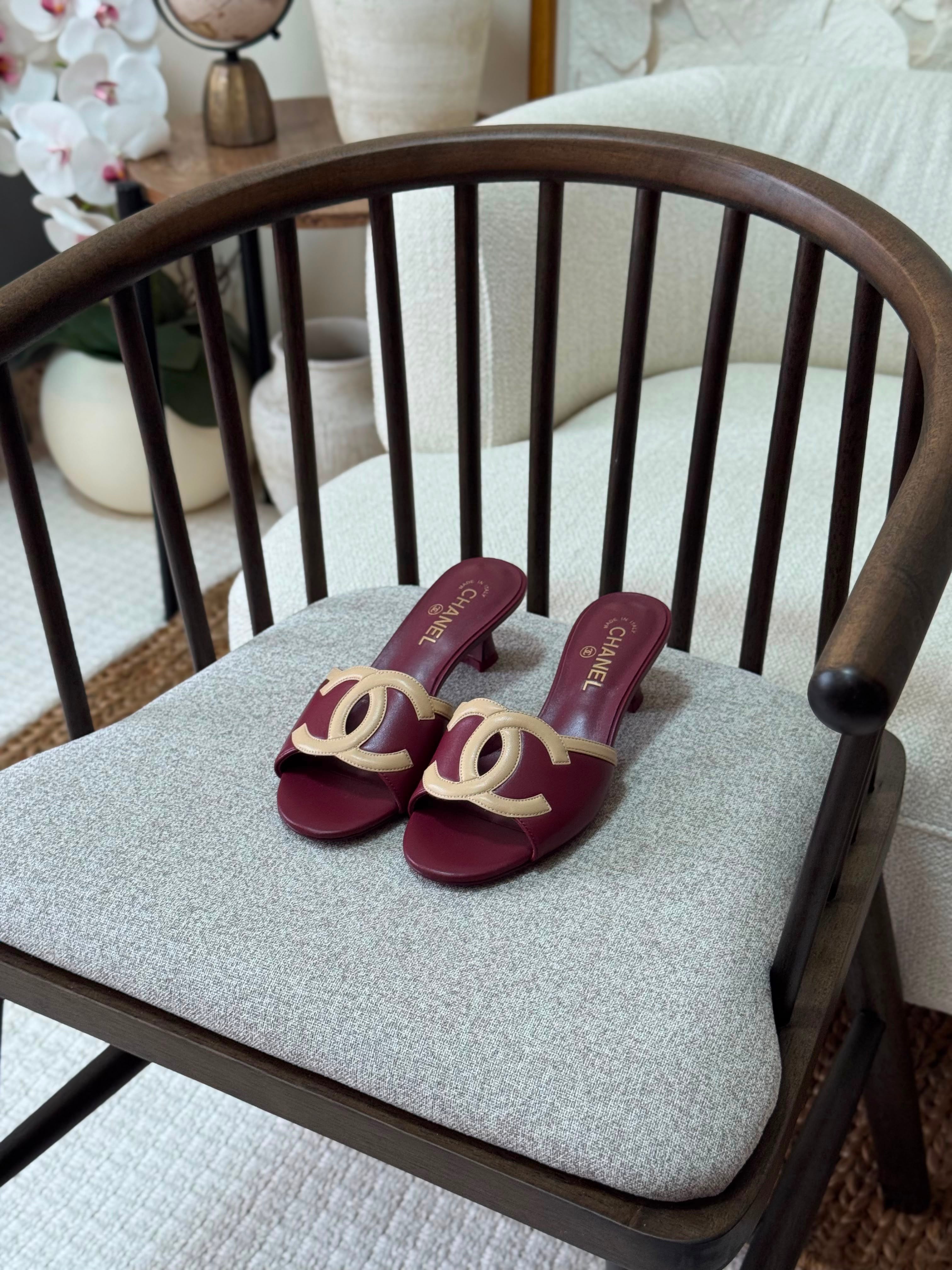 Chanel slippers