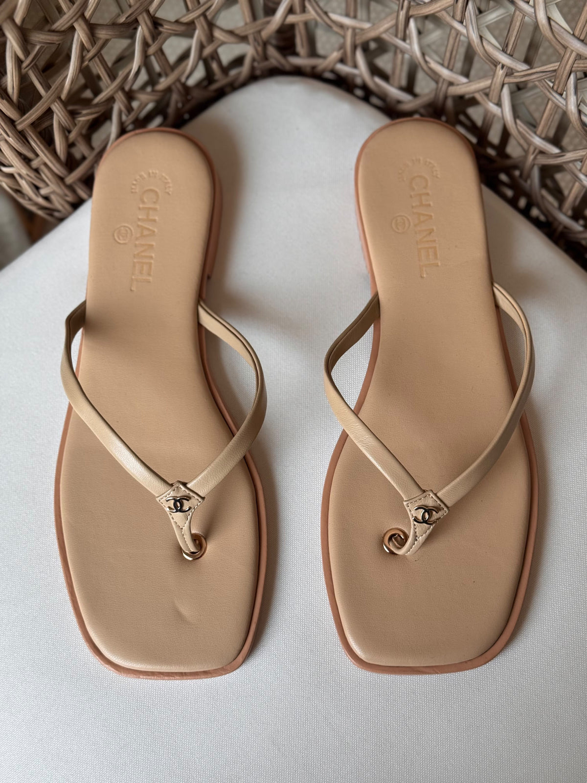 Chanel slippers