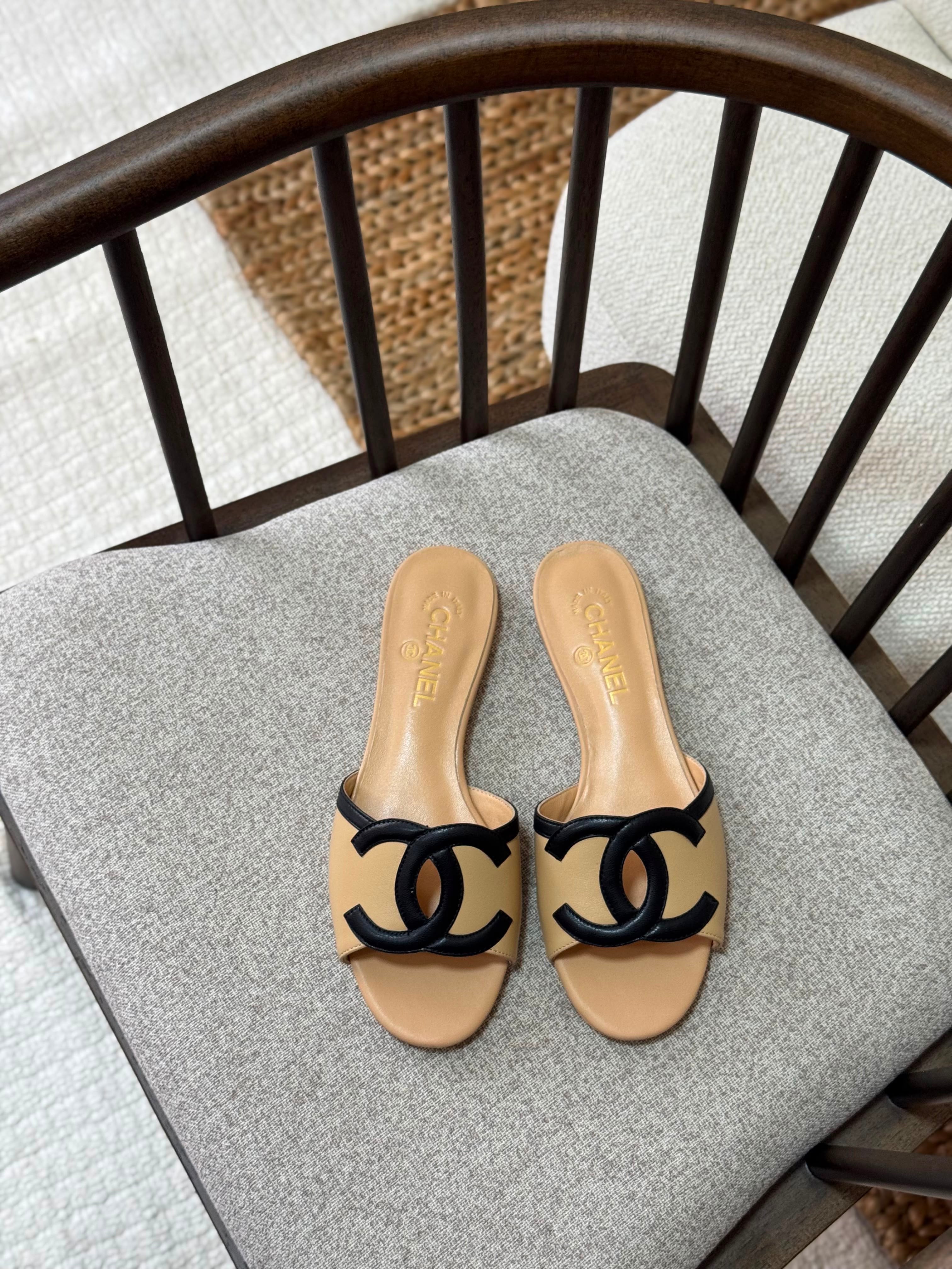 Chanel slippers