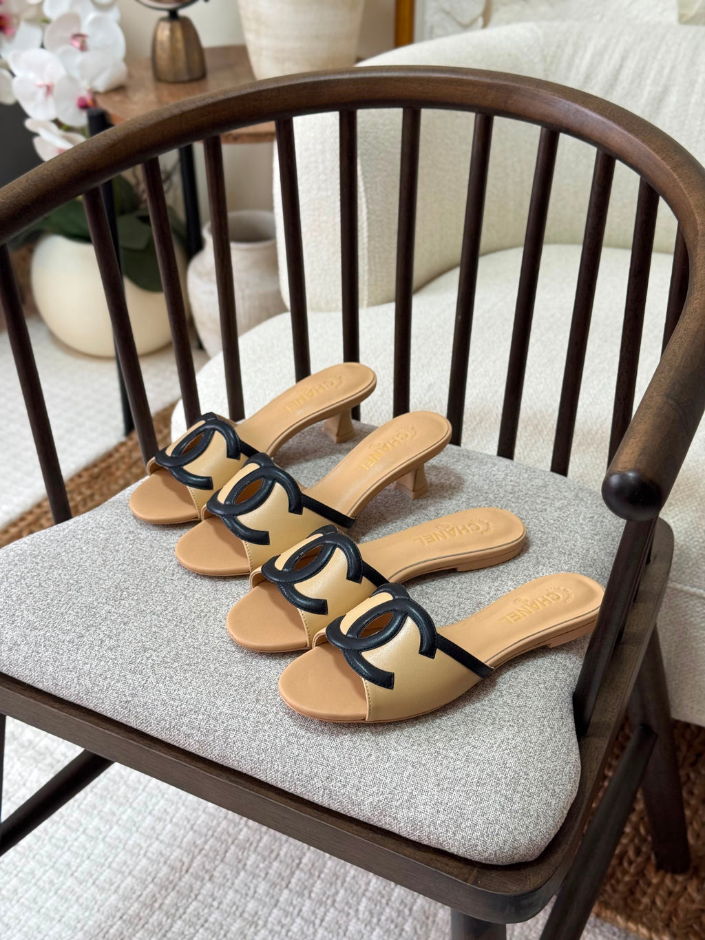 Chanel slippers