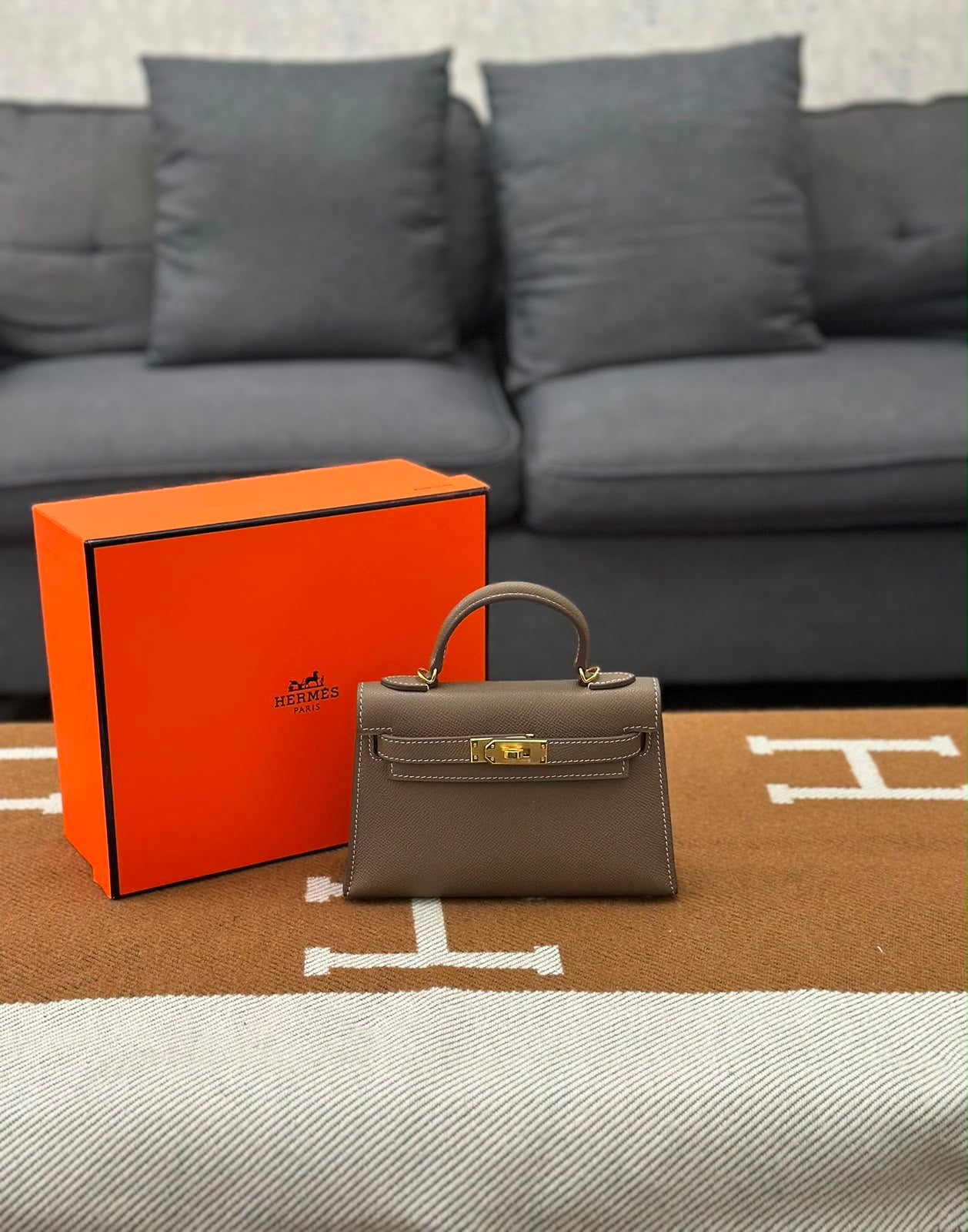 Hermes mini Kelly bag