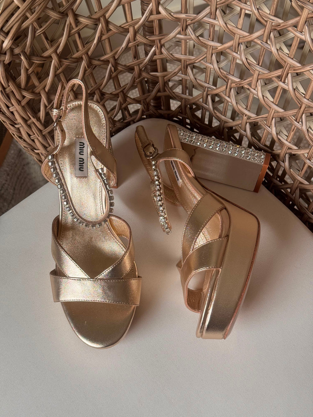 Heel shoes Miu Miu