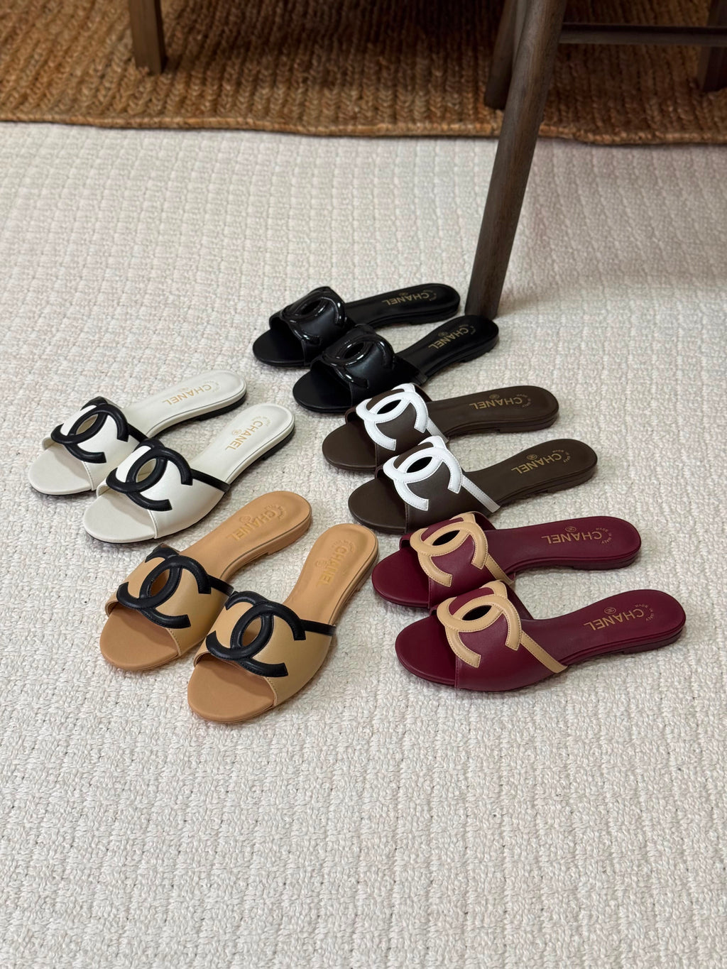 Chanel slippers
