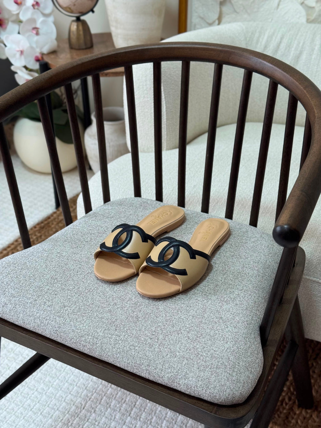 Chanel slippers