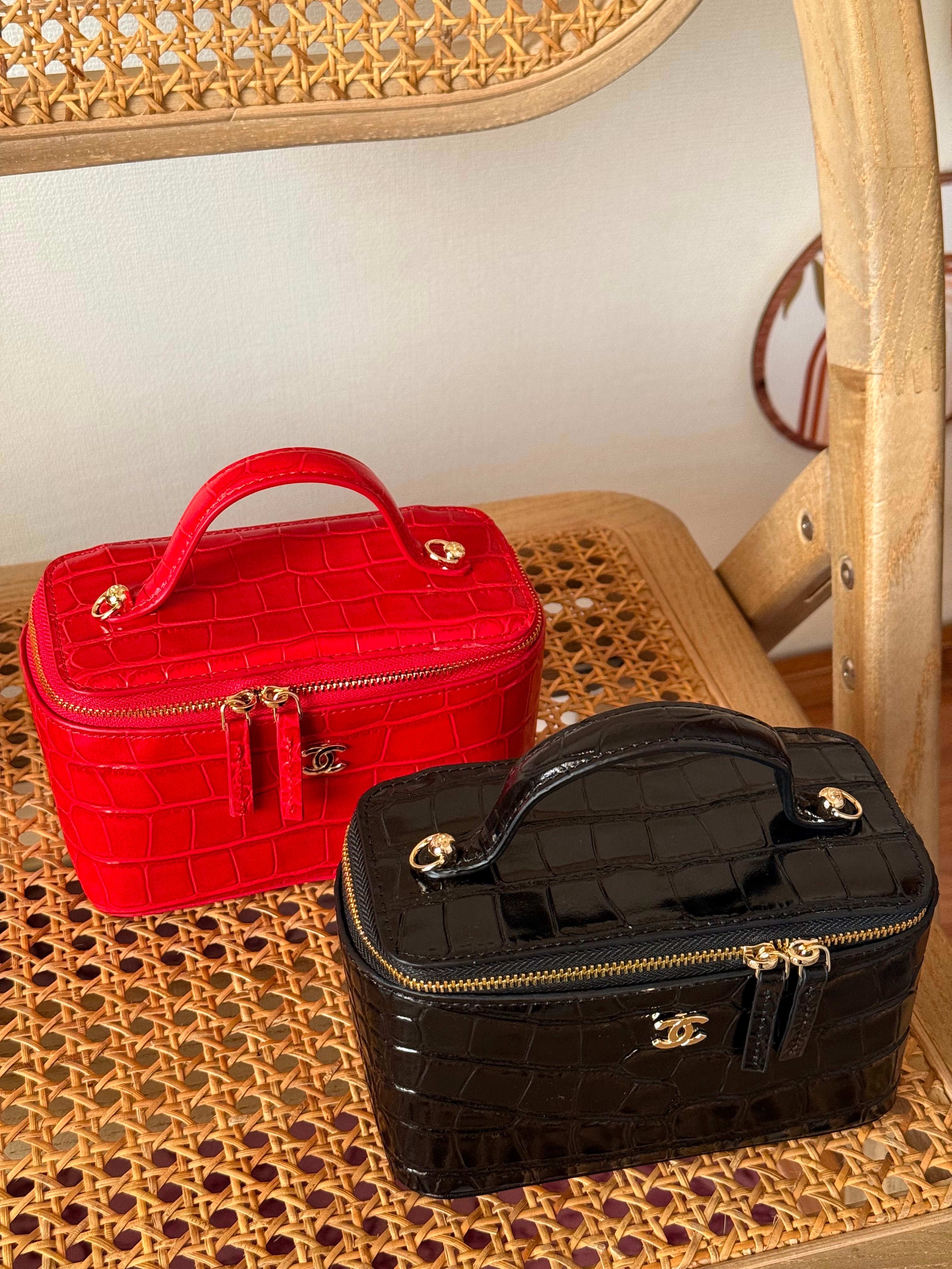 Chanel make up bag