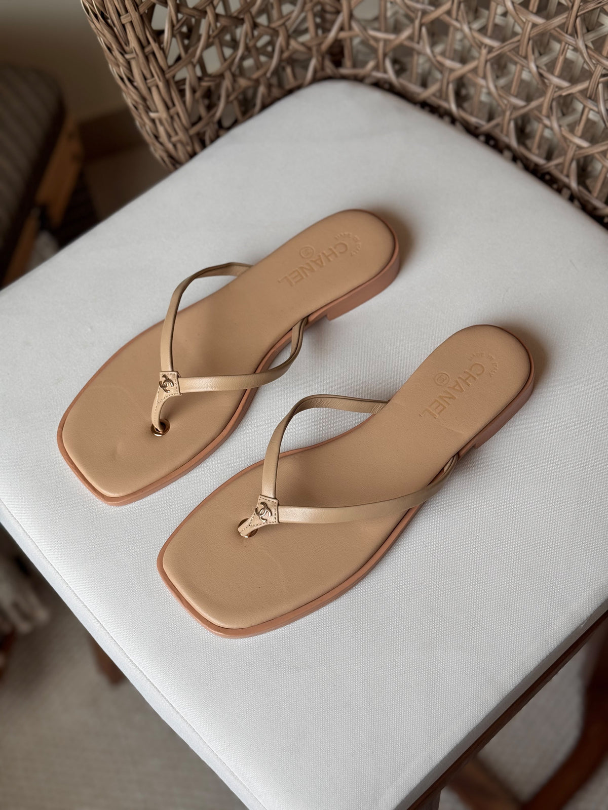 Chanel slippers