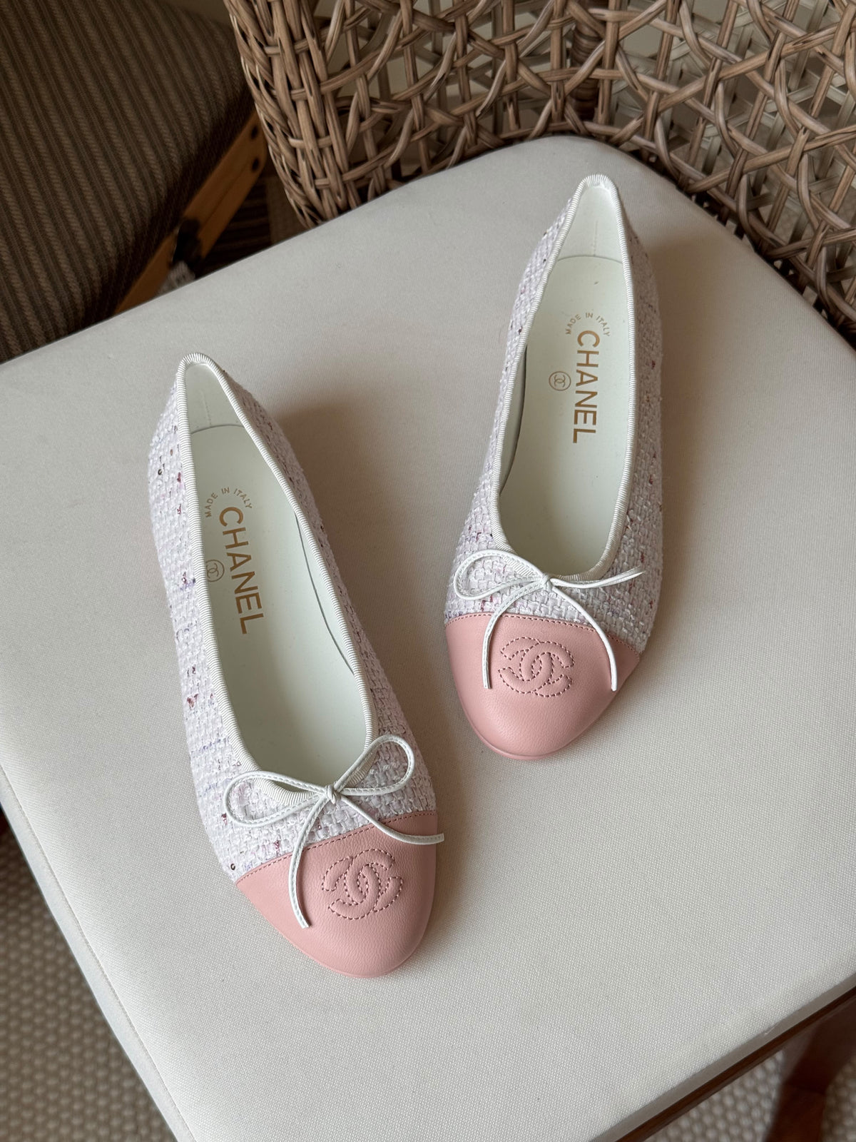 Chanel ballerina shoes