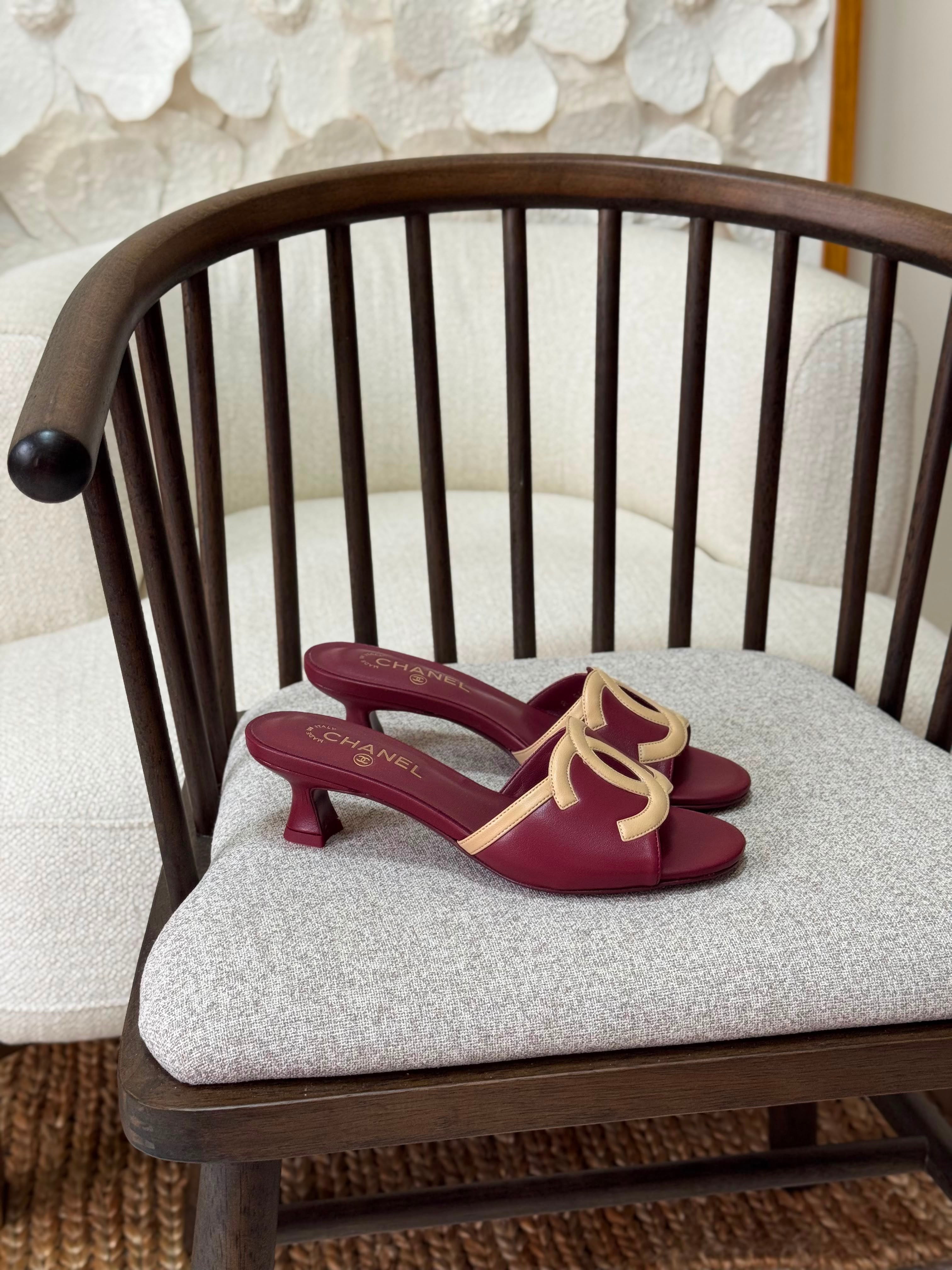 Chanel slippers