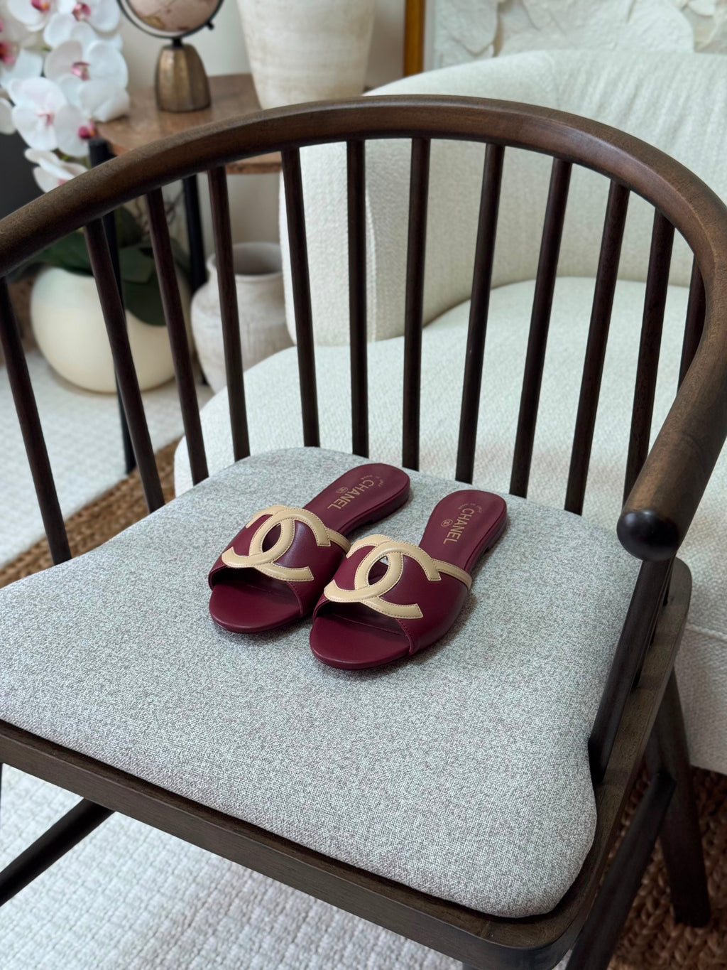 Chanel slippers