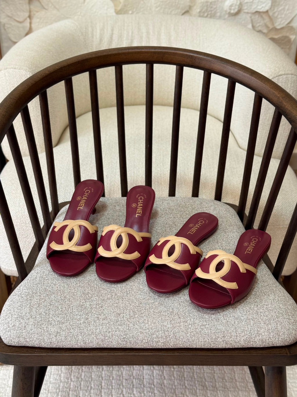 Chanel slippers
