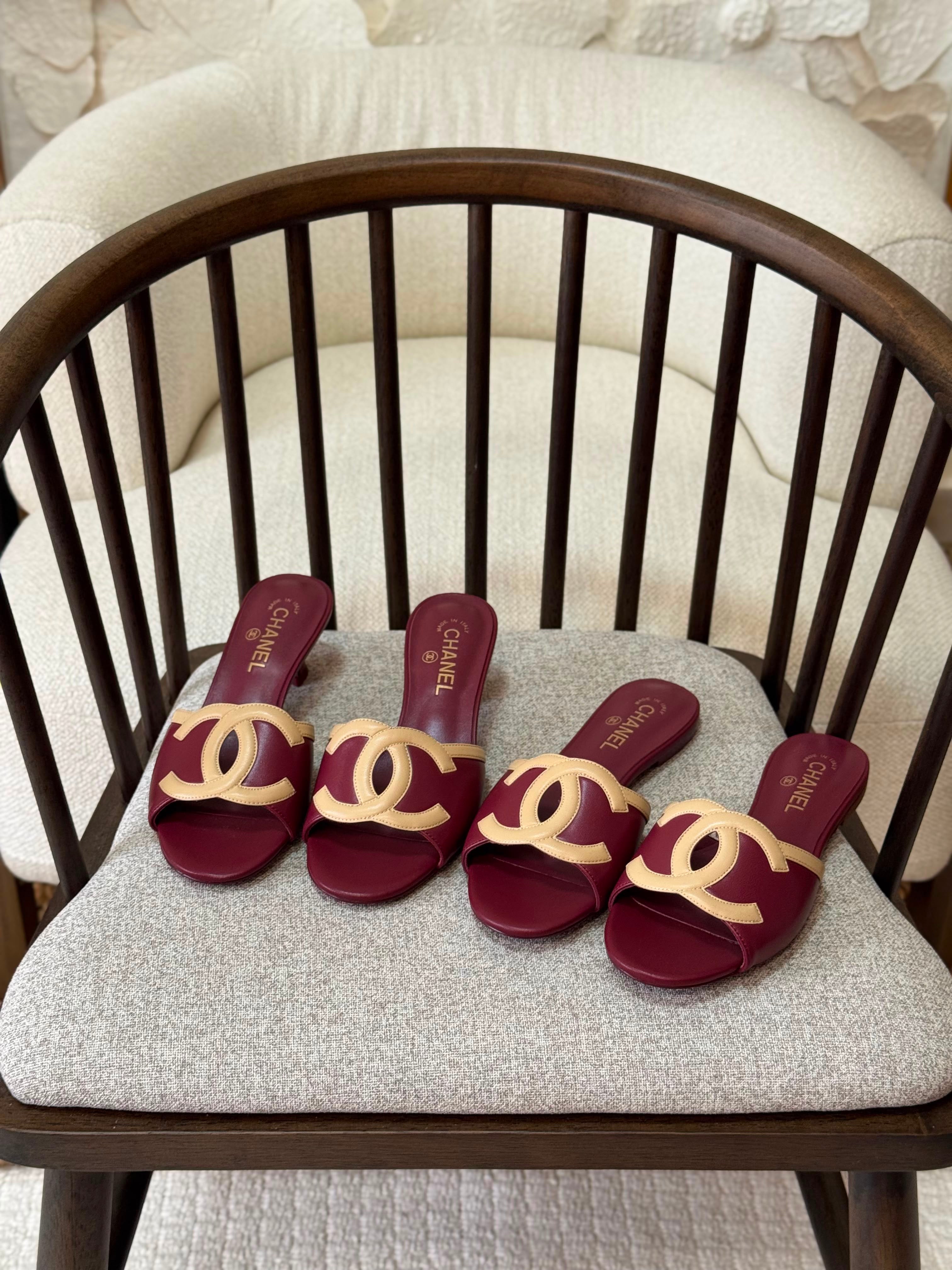 Chanel slippers