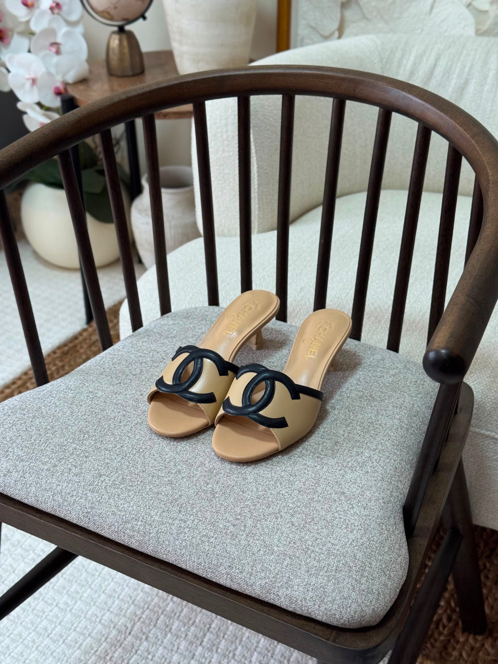 Chanel slippers