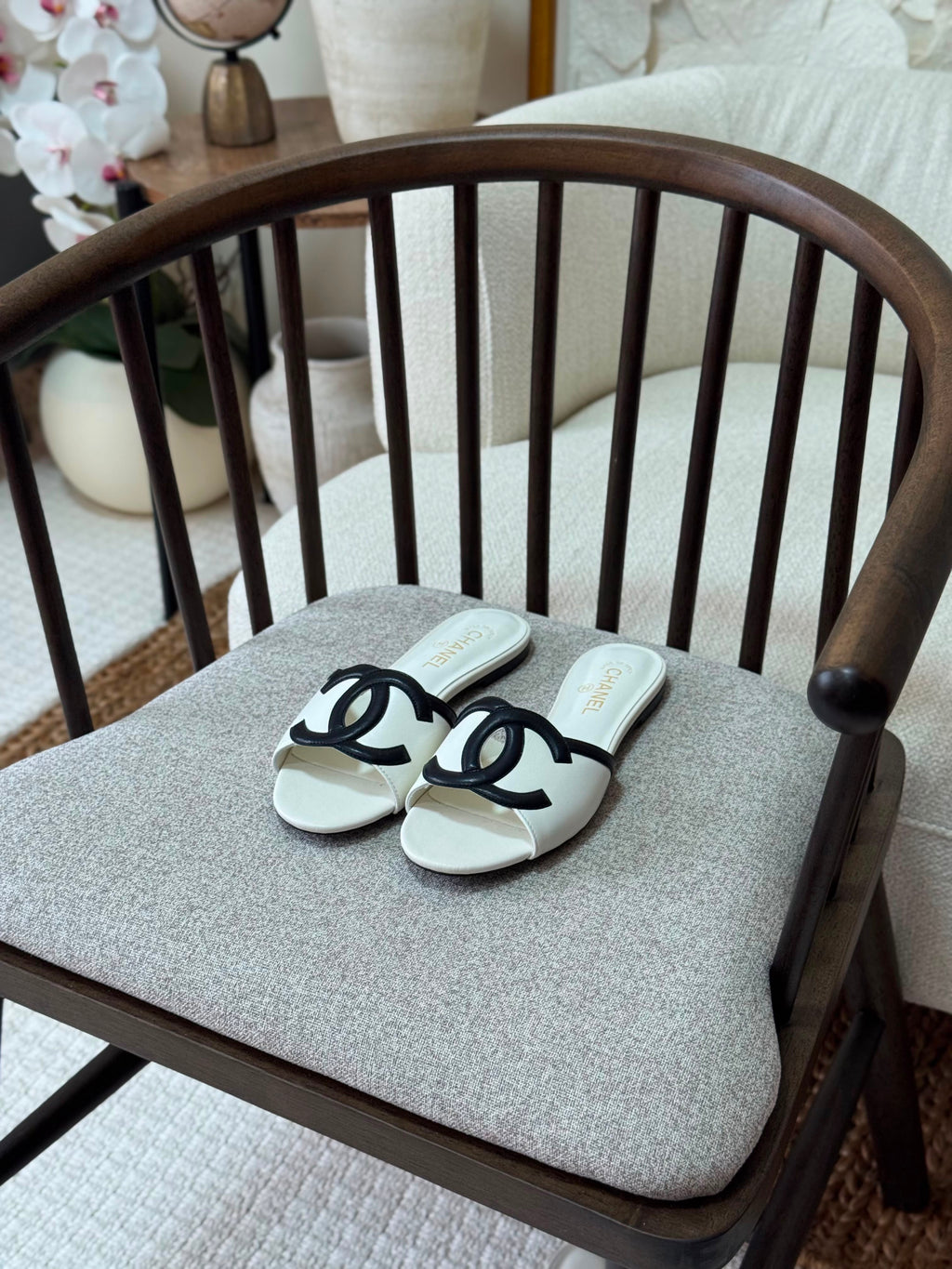 Chanel slippers