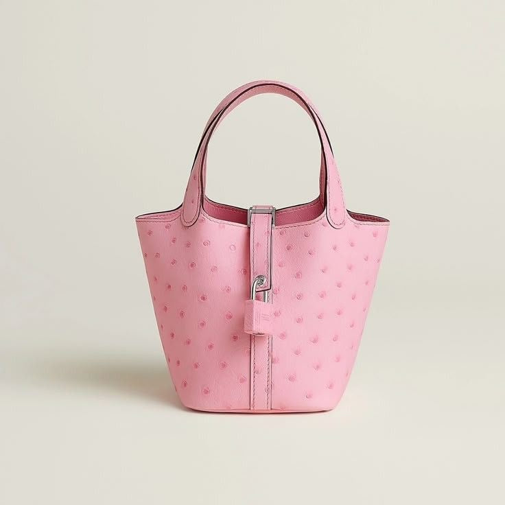 Hermes bag ostrich leather