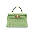 Hermes bag ostrich leather